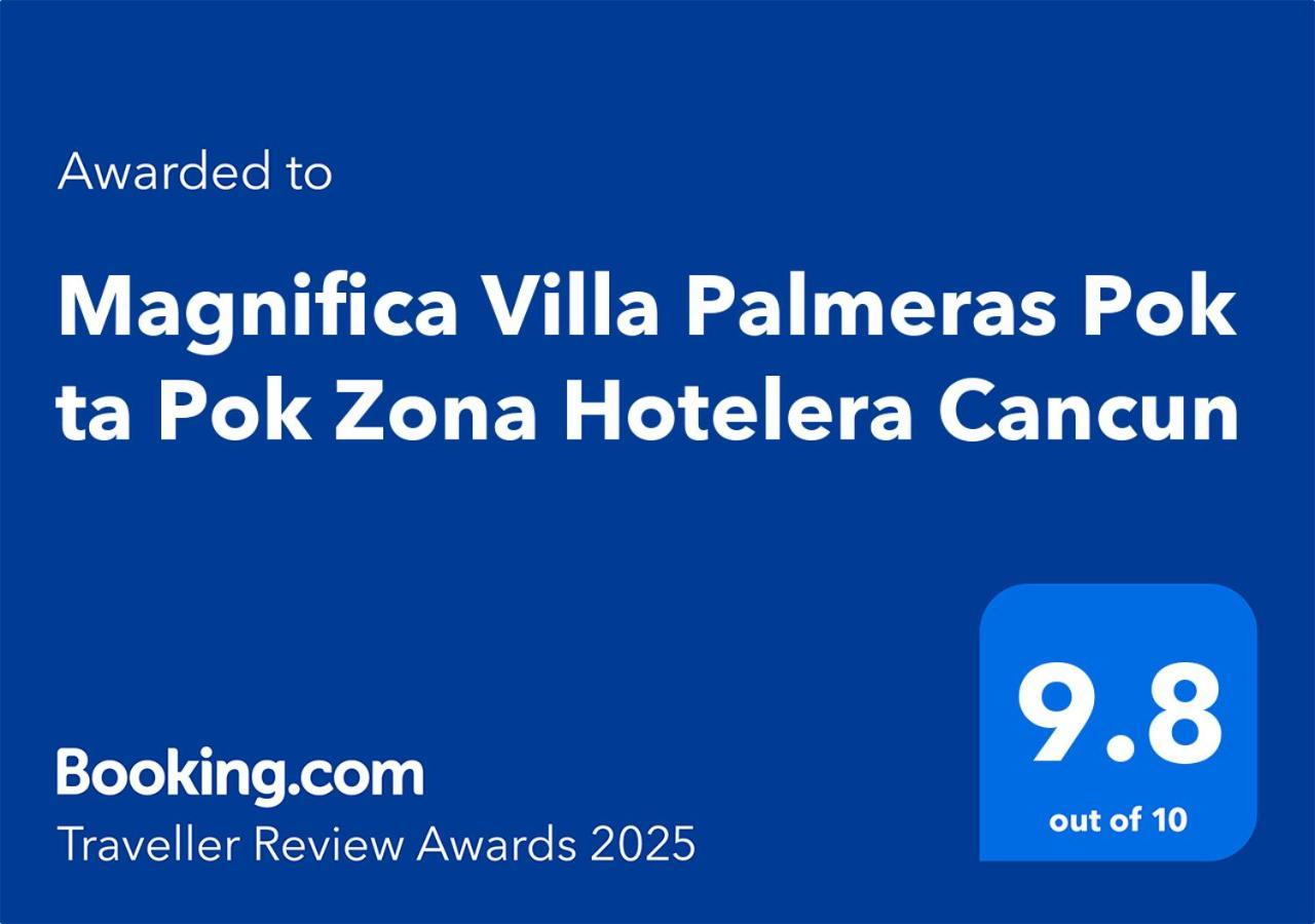 Magnifica Villa Palmeras Pok Ta Pok Zona Hotelera Κανκούν Εξωτερικό φωτογραφία